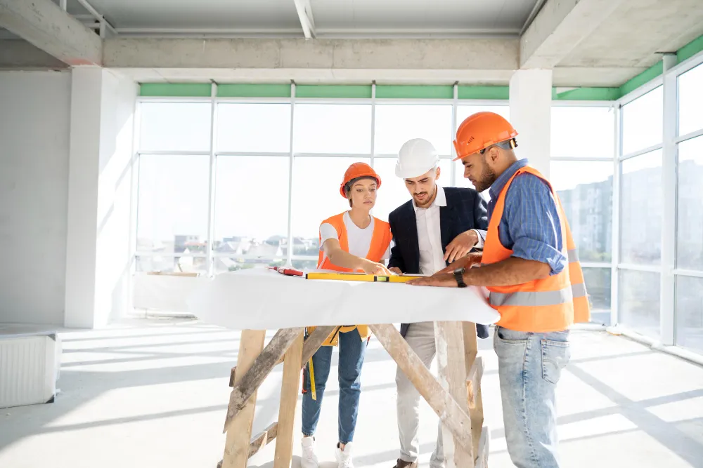 construction-worker-engineer-working-together-construction-site